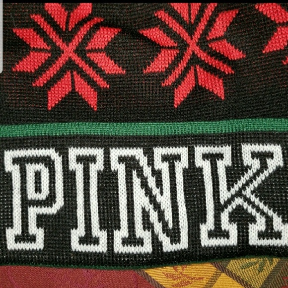 New Victoria's Secret Pink Pom Pom Beanie - Picture 8 of 8